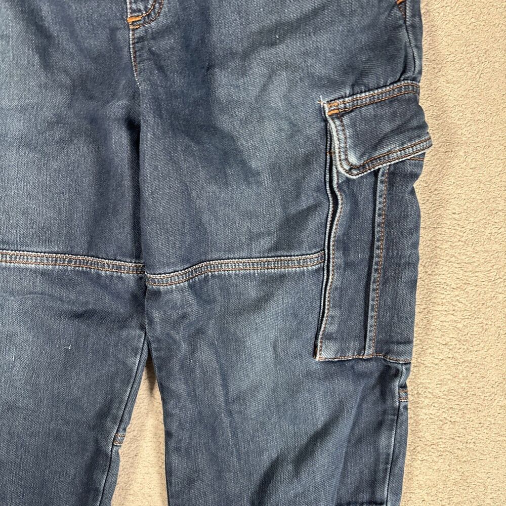 Armani Exchange Cropped‎ Ankle Cargo Jogger Blue Jeans Men’s Size 30 Fit 30x24 - Picture 5 of 16